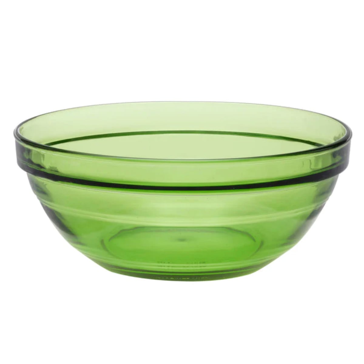 デュラレックス ボウル 20cm LYS STACK リススタック JUNGLE GREEN ジャングルグリーン 強化ガラス 6個セット （ 食洗機対応 電子レンジ対応 DURALEX サラダボウル 食器 ガラス ガラス製 サラダ フルーツ 丈夫 グリーン おしゃれ ）