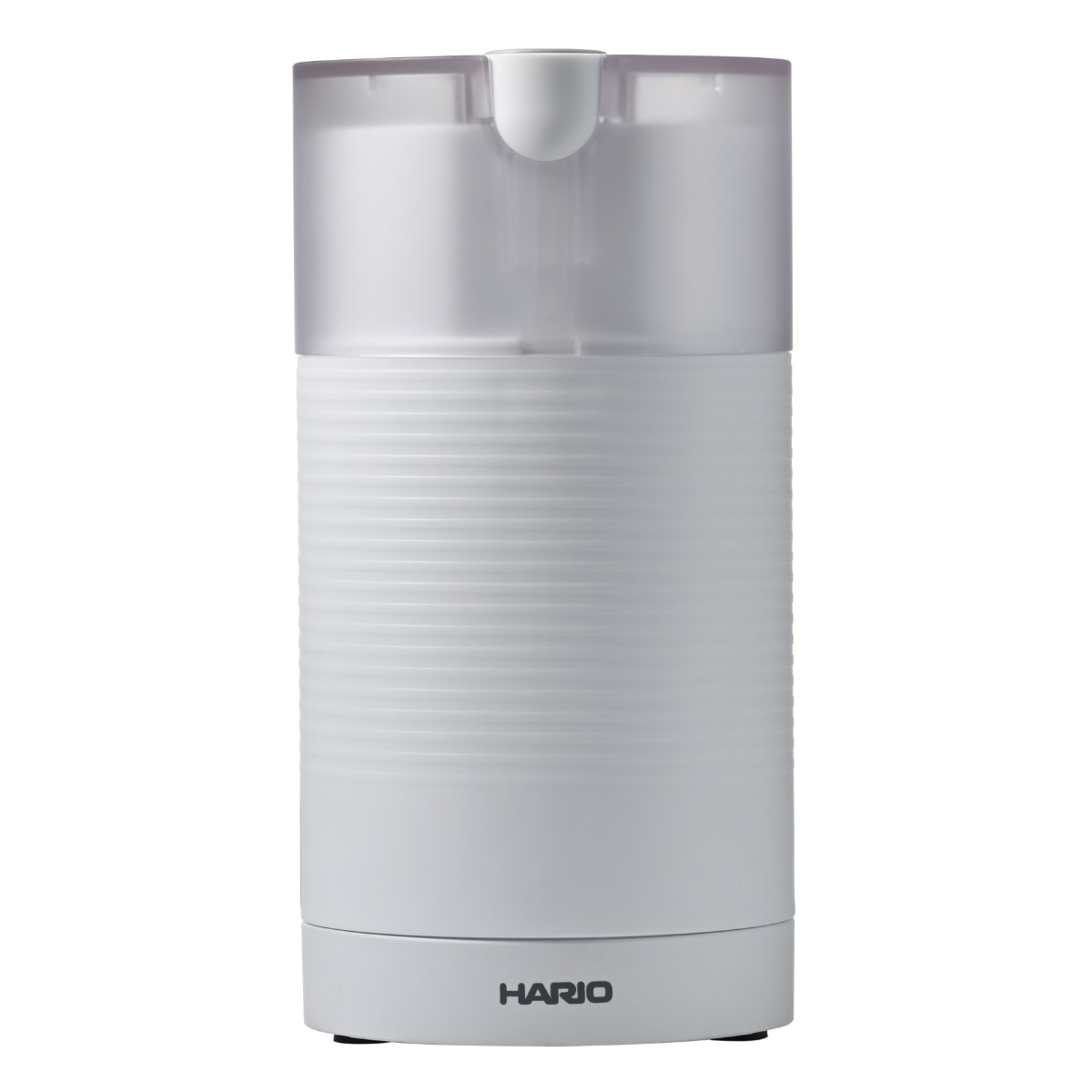 ハリオ コーヒーミル 電動 ステンレス （ ミル 電動ミル 電動コーヒーミル コンパクト コーヒー 珈琲 ドリップ 粗さ調節 シンプル 安全設計 おしゃれ ） 【ホワイト】