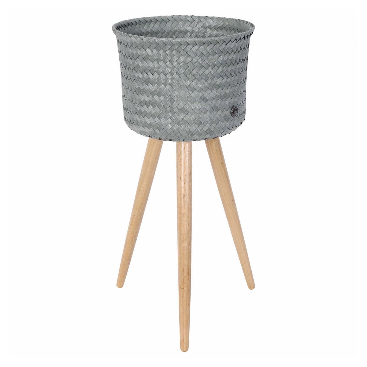 プランター カバー HandedBy UP HIGH （ プランターカバー 鉢カバー かご バスケット 植木鉢カバー 植木鉢入れ 脚付き ハンデッドバイ ハンドメイド ポットカバー 花台 植物 花 観葉花台 小物入れ インテリア エコ ） 【EUCALYPTUS】