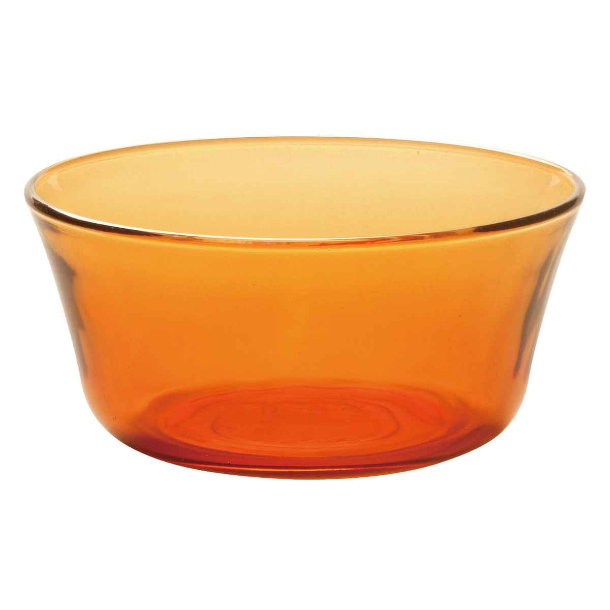 デュラレックス ボウル 10.5cm ニセンボウル AMBER アンバー 強化ガラス （ DURALEX 食洗機対応 電子レンジ対応 サラダボウル シリアルボウル シリアル ヨーグルト フルーツ レトロ 耐熱性 丈夫 割れにくい おしゃれ ）