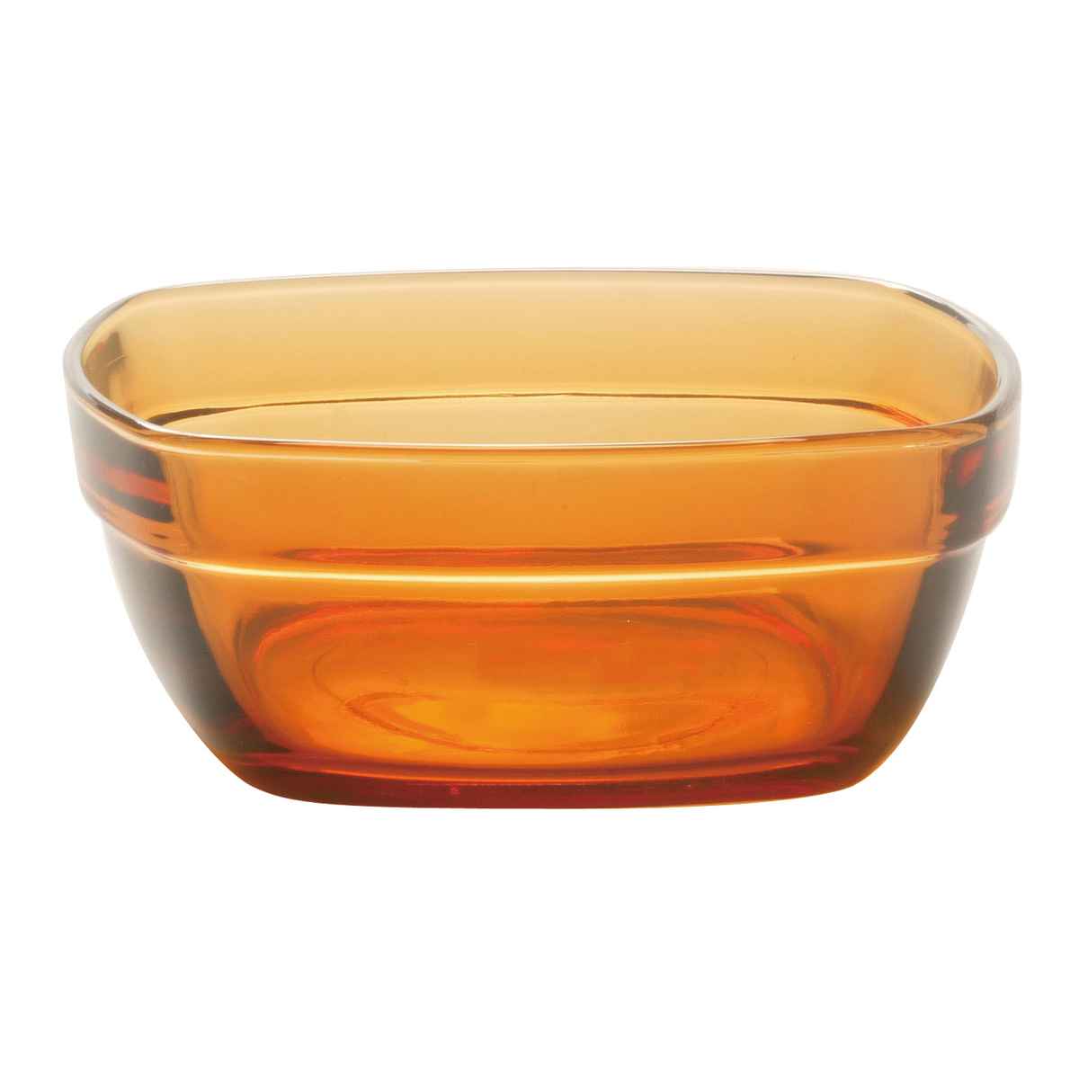 デュラレックス ボウル 11cm カレボウル AMBER アンバー 強化ガラス （ DURALEX 食洗機対応 電子レンジ対応 豆鉢 小鉢 鉢 アイス ヨーグルト フルーツ ナッツ レトロ 耐熱性 丈夫 割れにくい おしゃれ ）