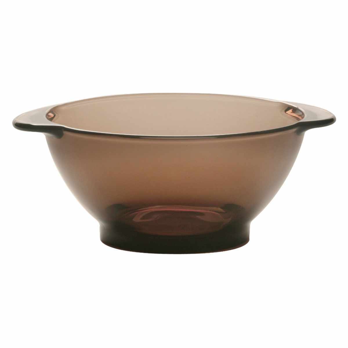 デュラレックス ボウル 13.5cm SMOKE スモーク 強化ガラス （ DURALEX 食洗機対応 電子レンジ対応 デザートボウル サラダボウル ガラス製 全面物理強化ガラス サラダ シリアルボウル デザート アイス 丈夫 シンプル おしゃれ ）
