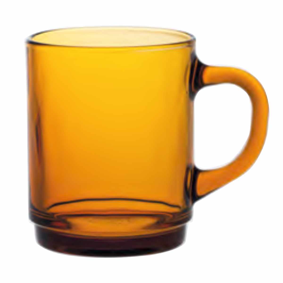 デュラレックス マグカップ 260ml AMBER アンバー 強化ガラス （ 食洗機対応 電子レンジ対応 DURALEX 食器 マグ ガラス製 カップ ガラス ガラスマグ 丈夫 シンプル 洋食器 おしゃれ ）