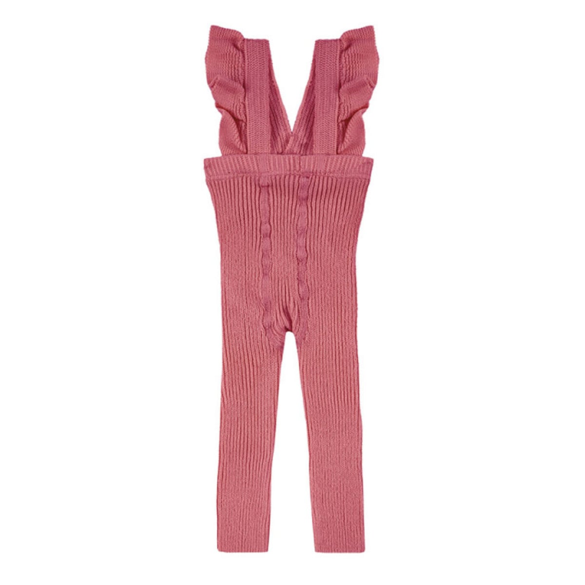 レギンス condor 子供 71～94cm フリル付き ウォームコットンレギンス カラー2 （ コンドル ベビーレギンス Warm cotton leggings with flounced suspenders ） 【カーマイン 0】