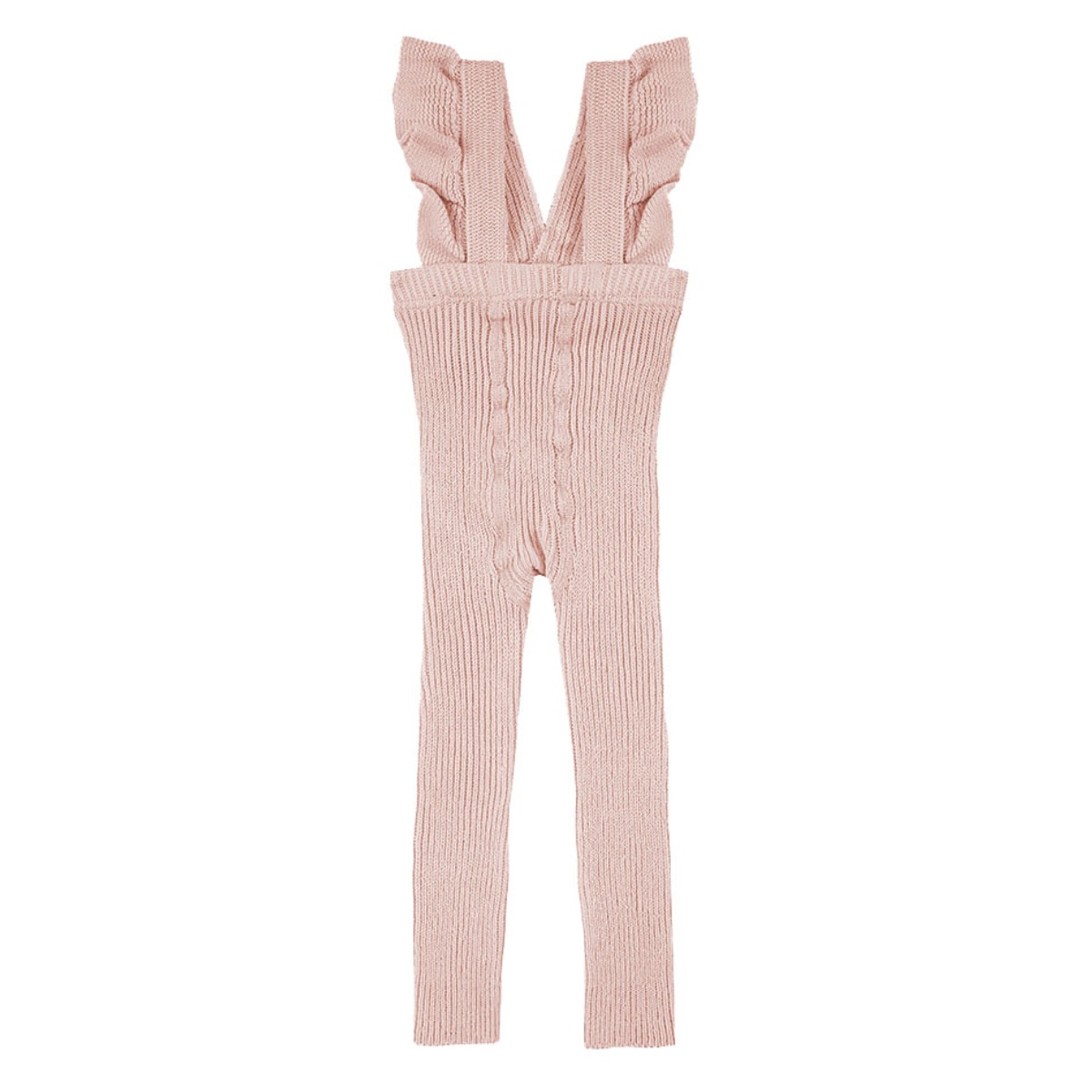 レギンス condor 子供 71～94cm フリル付き ウォームコットンレギンス カラー2 （ コンドル ベビーレギンス Warm cotton leggings with flounced suspenders ） 【ヌード 2】