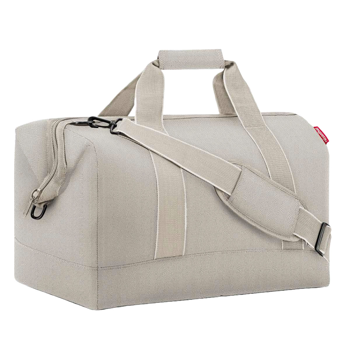 ボストンバッグ reisenthel ライゼンタール ALLROUNDER L ヘリンボーン （ かばん レディース トラベルバッグ 旅行 ネイル ネイルバッグ コスメ 美容 学生 介護 旅行バッグ ジム 2泊 3泊 メンズ ジムバッグ おしゃれ ） 【HERRINGBONESAND】