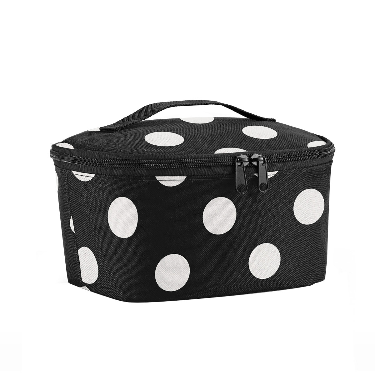 ランチバッグ reisenthel ライゼンタール COOLERBAG S POCKET 2.5L （ 保冷バッグ クーラーバッグ お弁当 ポーチ バッグ 保温 保冷 弁当 買い物 大きく開く 軽量 ソフト ファスナー おしゃれ ） 【DOTSWHITE】