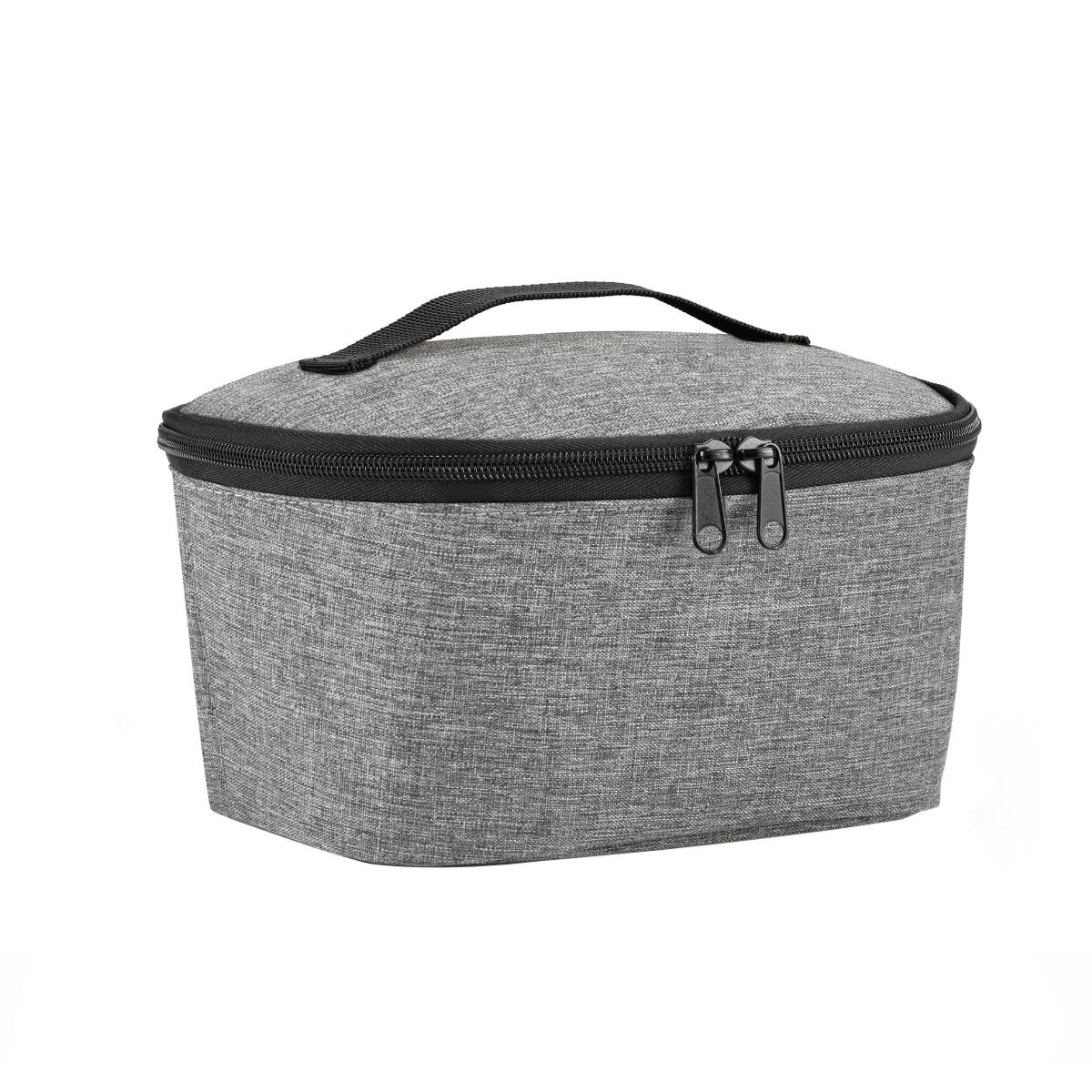 ランチバッグ reisenthel ライゼンタール COOLERBAG S POCKET 2.5L （ 保冷バッグ クーラーバッグ お弁当 ポーチ バッグ 保温 保冷 弁当 買い物 大きく開く 軽量 ソフト ファスナー おしゃれ ） 【SILVER】