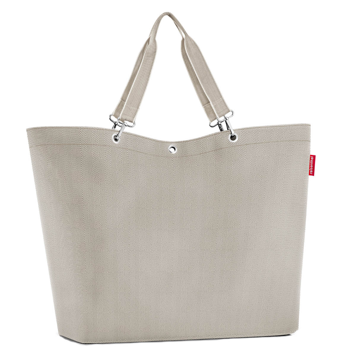 【アウトレット】トートバッグ reisenthel SHOPPER XL （ バッグ ショッピングバッグ キャリー 大型バッグ エコバッグ ライゼンタール 大容量 お買い物 アウトドア サブバッグ 大型 肩掛け マチ ） 【HERRINGBONESAND】