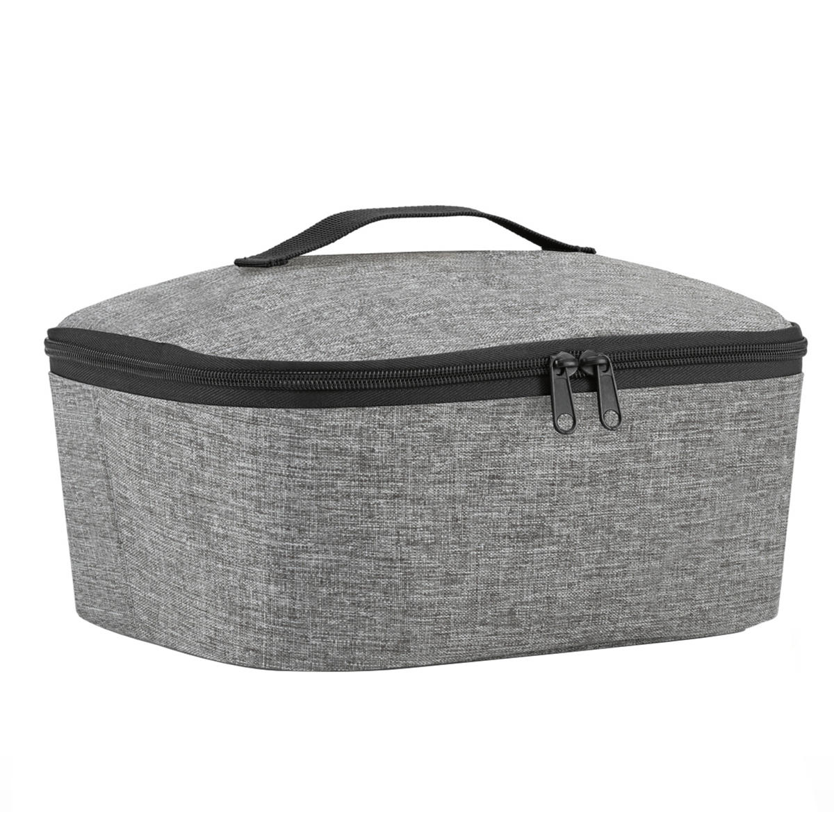 クーラーバッグ reisenthel ライゼンタール COOLERBAG M POCKET （ 保冷バッグ ランチバッグ お弁当 ポーチ バッグ 保冷 保温 軽い マチ広 弁当 買い物 大きく開く ファスナー アウトドア レジャー おしゃれ ） 【SILVER】