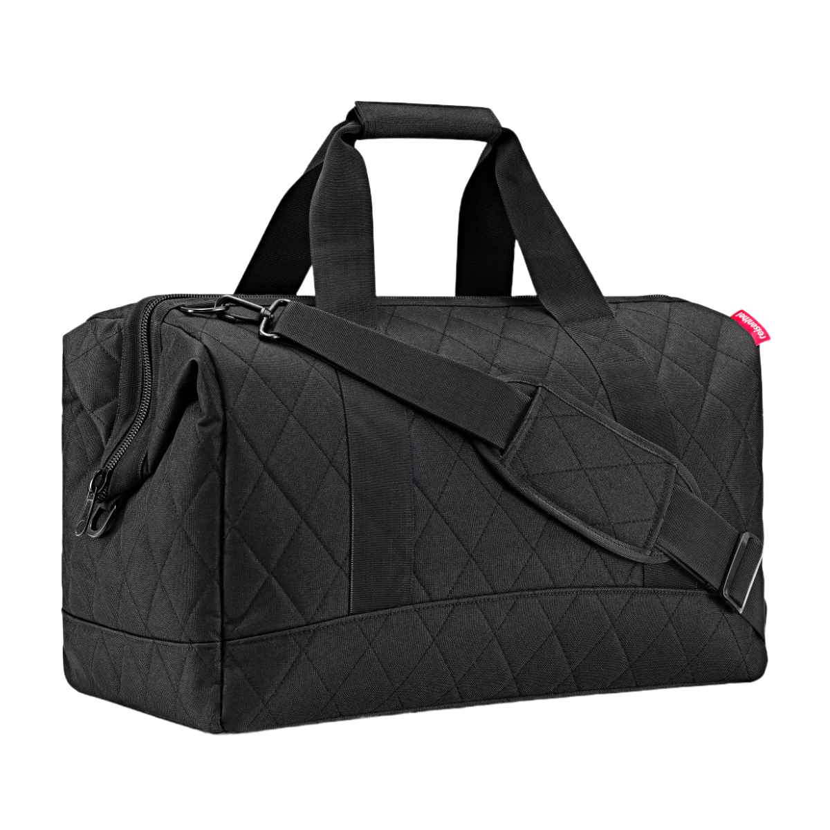 ボストンバッグ reisenthel ALLROUNDER L RHOMBUS （ かばん レディース 旅行 ネイル ネイルバッグ 美容 学生 介護 旅行バッグ ジム 2泊 3泊 メンズ おしゃれ ジムバッグ オールラウンダー ） 【ロンバスブラック】