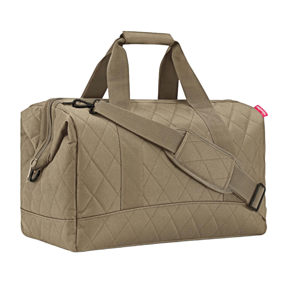 ボストンバッグ reisenthel ALLROUNDER L RHOMBUS （ かばん レディース 旅行 ネイル ネイルバッグ 美容 学生 介護 旅行バッグ ジム 2泊 3泊 メンズ おしゃれ ジムバッグ オールラウンダー ） 【ロンバスオリーブ】