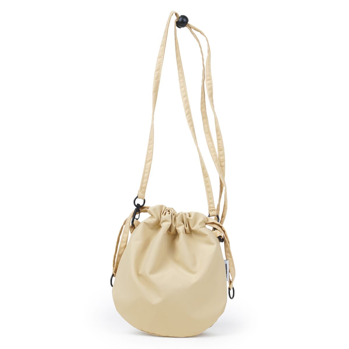 ショルダーバッグ Hellolulu BEA （ バッグ レディース ミニショルダー かばん 鞄 ドローストリングバッグ 軽い ハロルル サコッシュ 2way 巾着 斜め掛け 小さめ 撥水 内ポケット おしゃれ スタイリッシュ ） 【LightOak】