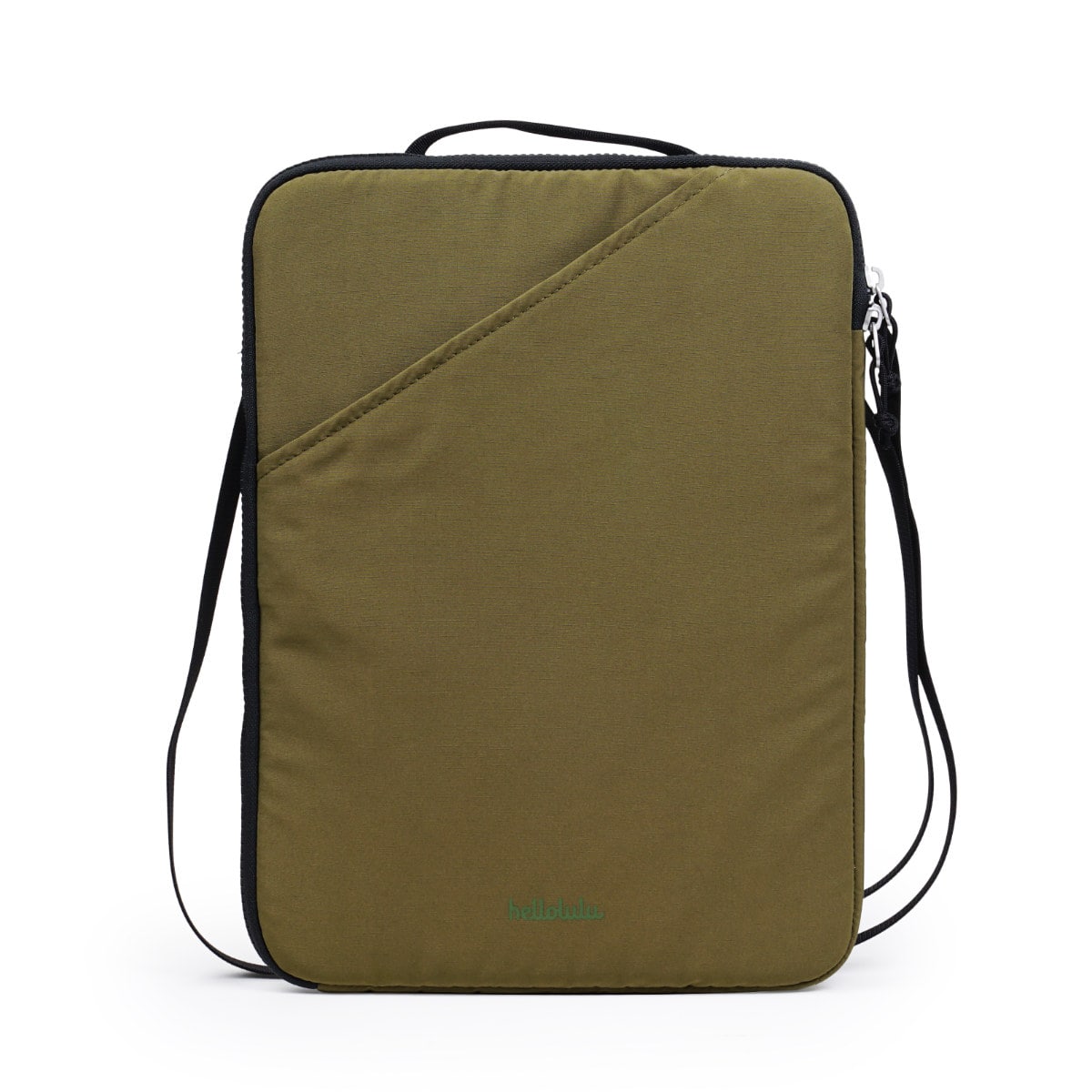 【アウトレット】 スリーブケース hellolulu エール ERLE 3WAY 14インチ （ ケース ショルダーバッグ PCバッグ ハロルル 肩掛け かばん 鞄 ノートパソコン 軽い 斜め掛け 持ち運び A4 書類 ） 【Avocado】