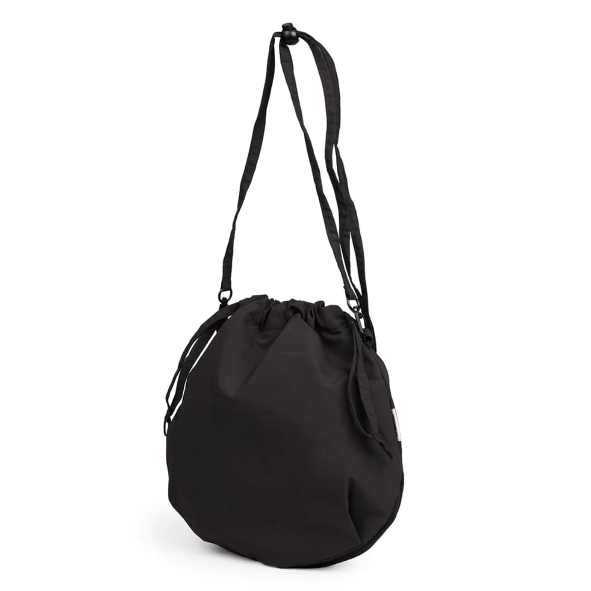 ショルダーバッグ Hellolulu KATE 2WAY オーバルスリング （ バッグ レディース メンズ ショルダー かばん 鞄 クロスボディ 軽い ハロルル 斜め掛け ポシェット 巾着 2way 軽量 撥水 ボタン 内ポケット おしゃれ ） 【BLACK】