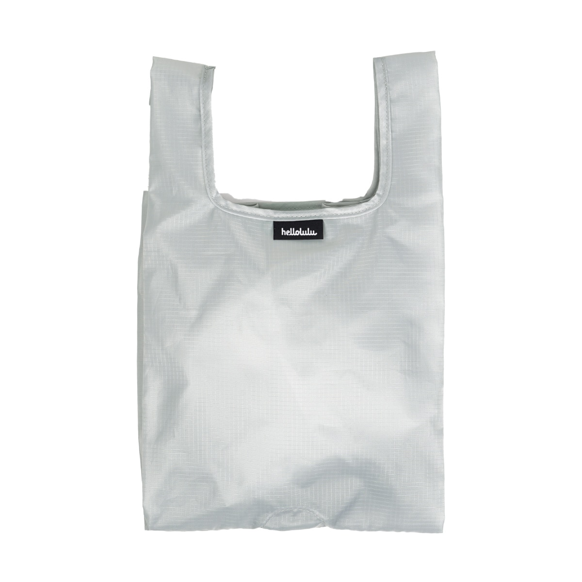 エコバッグ Hellolulu ONA パッカブル ランチバッグ （ ショッピングバッグ ショッパーバッグ ミニエコバッグ コンビニ ハロルル 軽い 小さい 少量 コンパクト 撥水 弁当 ランチ 折りたたみ 手提げ メンズ レディース ） 【IceGrey】