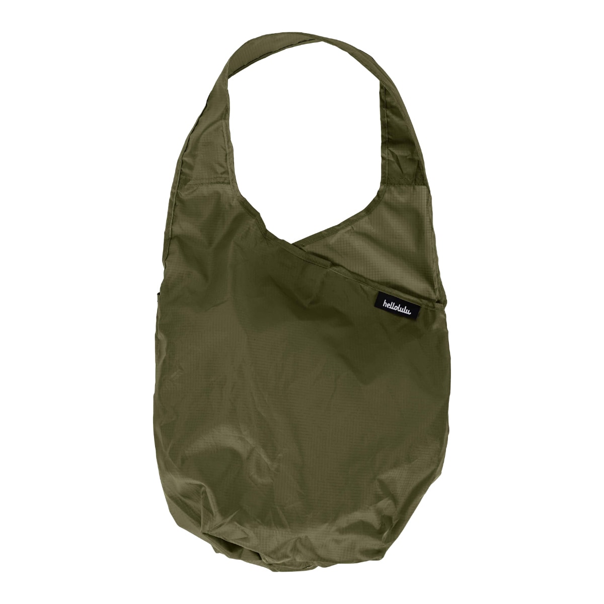 ショッピングバッグ Hellolulu OVI パッカブルマーケットバッグ （ ショッパーバッグ エコバッグ サブバッグ ハロルル 軽い 持ち運び ポケッタブル コンパクト 撥水 お買い物 弁当 ランチ 折りたたみ ） 【JuniperGreen】