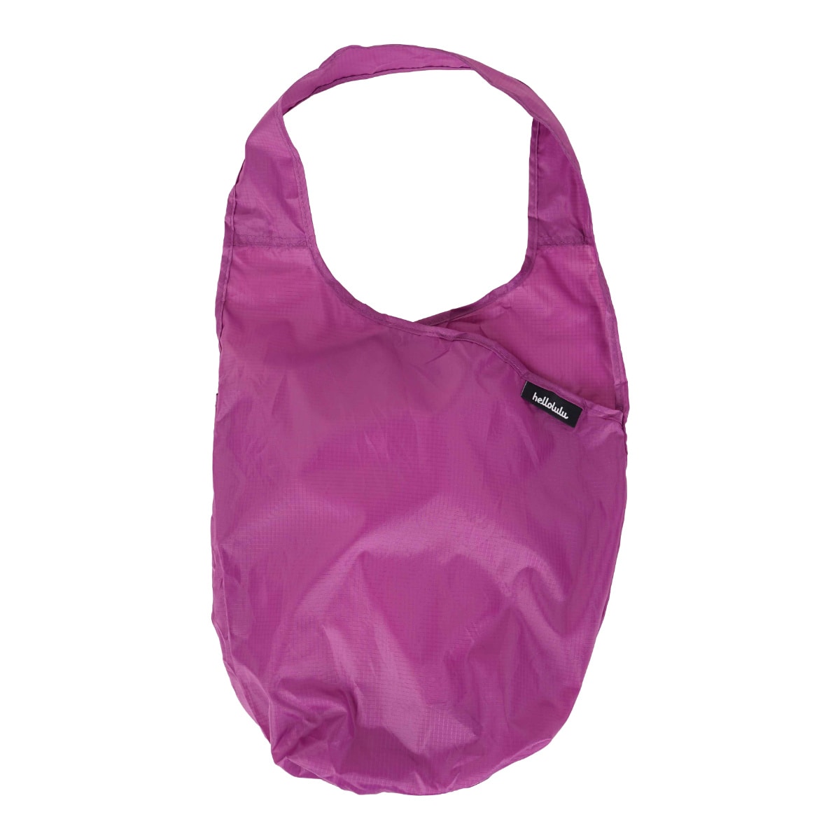 ショッピングバッグ Hellolulu OVI パッカブルマーケットバッグ （ ショッパーバッグ エコバッグ サブバッグ ハロルル 軽い 持ち運び ポケッタブル コンパクト 撥水 お買い物 弁当 ランチ 折りたたみ ） 【PlumPurple】