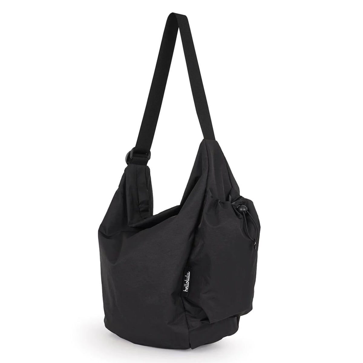 ショルダーバッグ Hellolulu REESE デイリー デュオショルダーバッグ （ レディース メンズ ショルダー かばん 鞄 クロスボディ 軽い ハロルル 斜め掛け ハンドバッグ ボトル収納 軽量 撥水 ファスナー ポケット おしゃれ ） 【BlackOnyx】