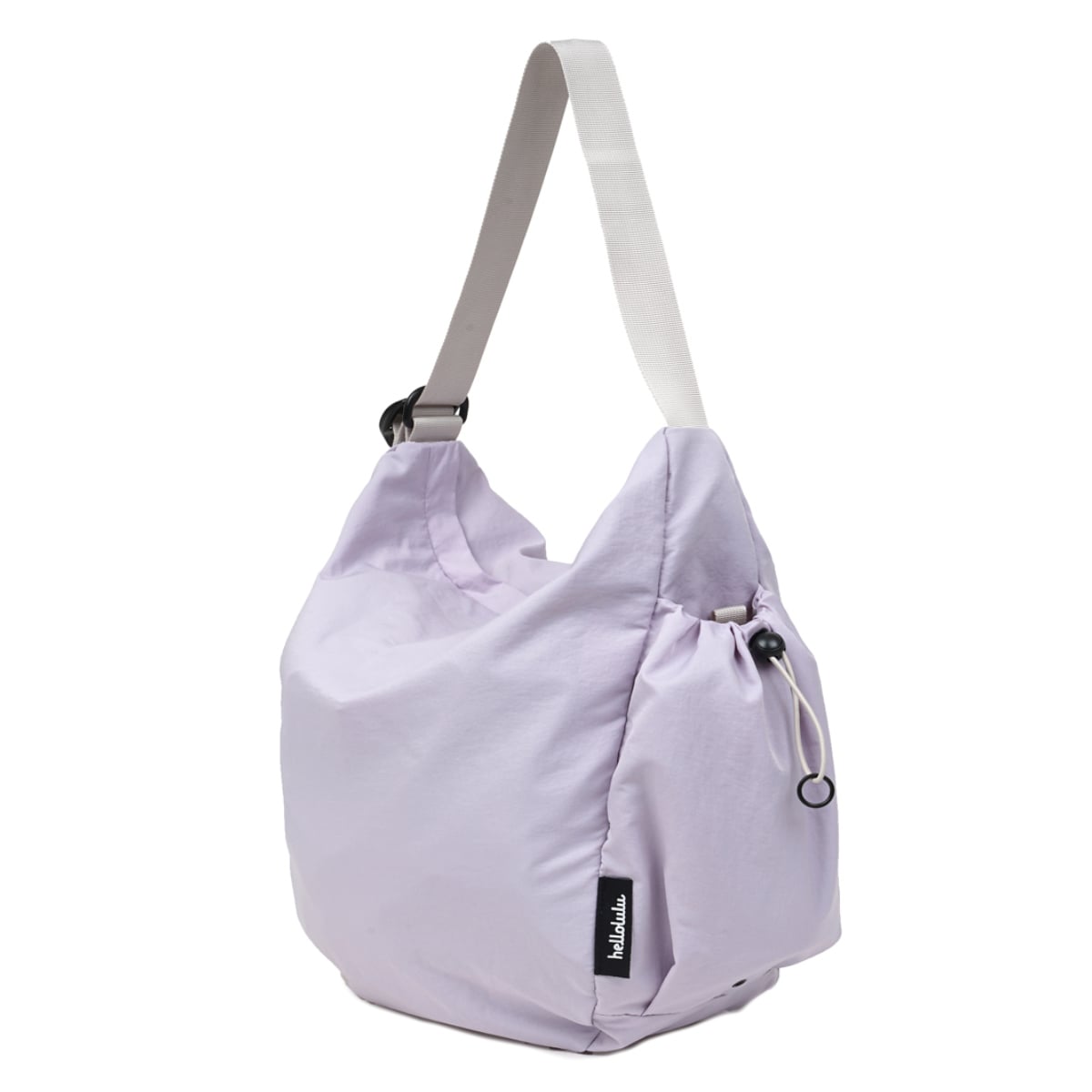 ショルダーバッグ Hellolulu REESE デイリー デュオショルダーバッグ （ レディース メンズ ショルダー かばん 鞄 クロスボディ 軽い ハロルル 斜め掛け ハンドバッグ ボトル収納 軽量 撥水 ファスナー ポケット おしゃれ ） 【LightPurple】