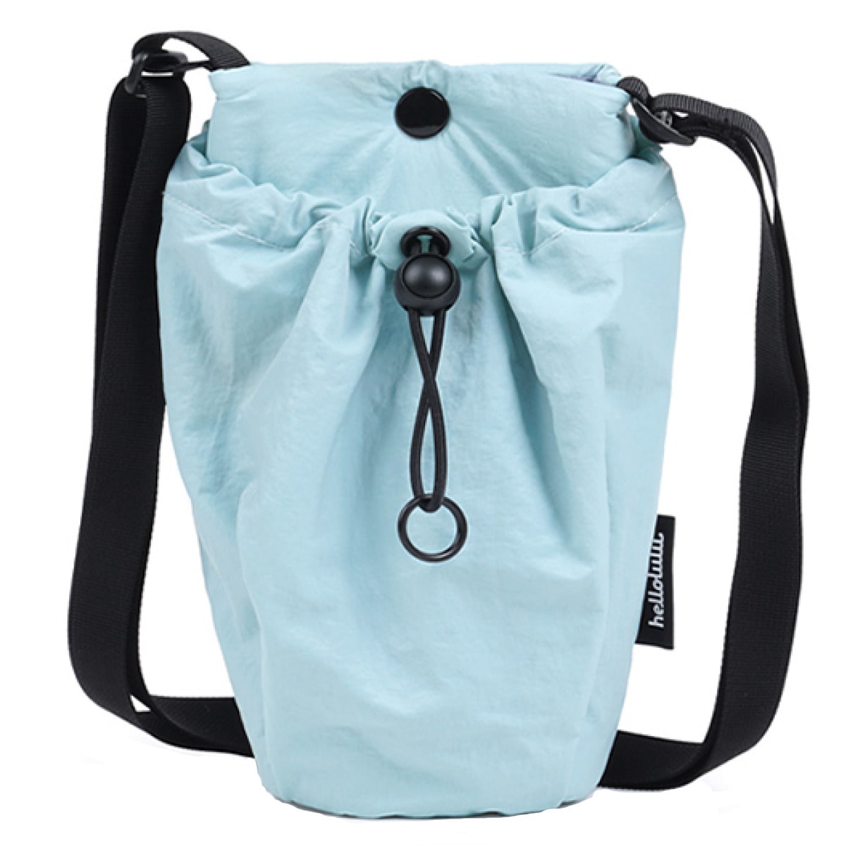 水筒カバー Hellolulu REIKI ボトル ユーティリティバッグ （ ハロルル ボトルカバー ペットボトルカバー ボトルホルダー ケース 肩掛け かばん レディース メンズ 軽い 撥水 750ml 水筒 保冷 保温 持ち運び ） 【CreamyBlue】