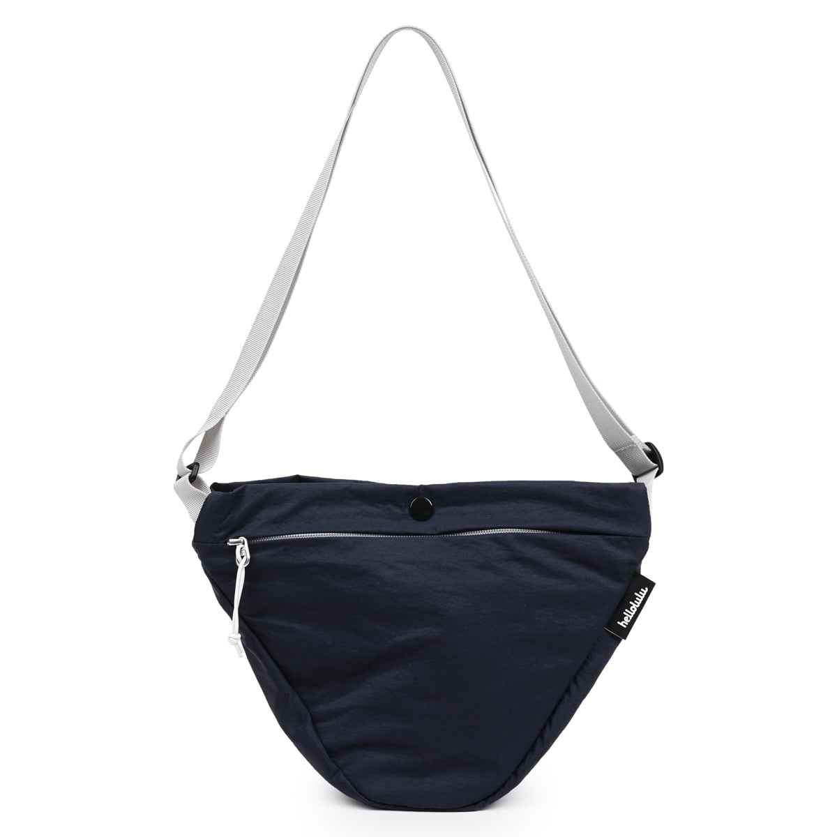 ショルダーバッグ Hellolulu ROOS トライ スリング （ バッグ レディース メンズ ショルダー かばん 鞄 クロスボディ 軽い ハロルル 斜め掛け ポシェット 三角形 ボトル収納 軽量 撥水 ボタン ポケット おしゃれ ） 【Peacoat】