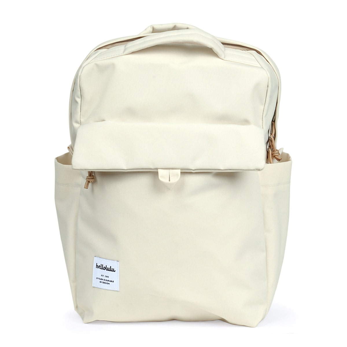 リュック hellolulu ミニカーター MINI CARTER （ ハロルル リュックサック バックパック レディース デイパック かばん 鞄 小さめ マザーズバッグ 軽い 撥水 通学 通勤 ファスナー サイドポケット コンパクト おしゃれ ） 【PaleYellow】