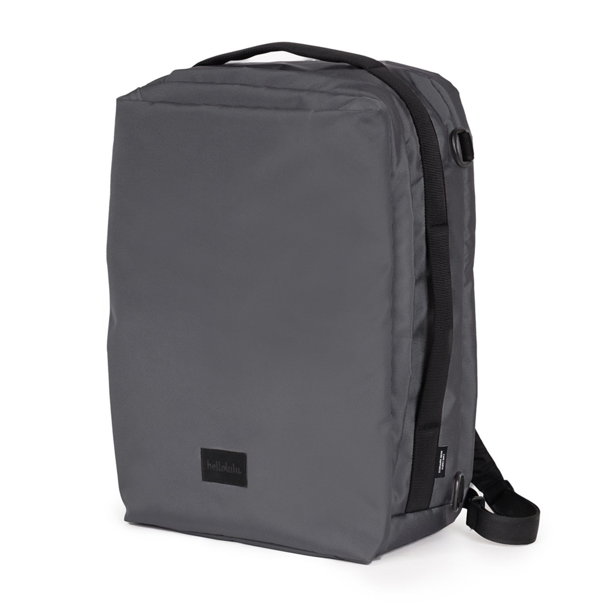 リュック Hellolulu KELL new fabric 3WAY ブリーフパック （ リュックサック ビジネスリュック バッグ デイパック ショルダー 手提げ かばん 鞄 レディース メンズ 軽い 撥水 通学 通勤 キャリーオン PC収納 おしゃれ ハロルル ） 【HazeGray】