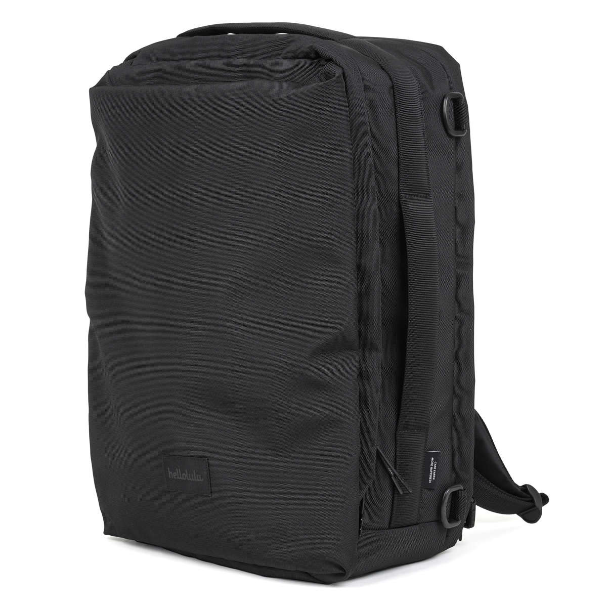 リュック Hellolulu KELL new fabric 3WAY ブリーフパック （ リュックサック ビジネスリュック バッグ デイパック ショルダー 手提げ かばん 鞄 レディース メンズ 軽い 撥水 通学 通勤 キャリーオン PC収納 おしゃれ ハロルル ） 【NeutralBlack】