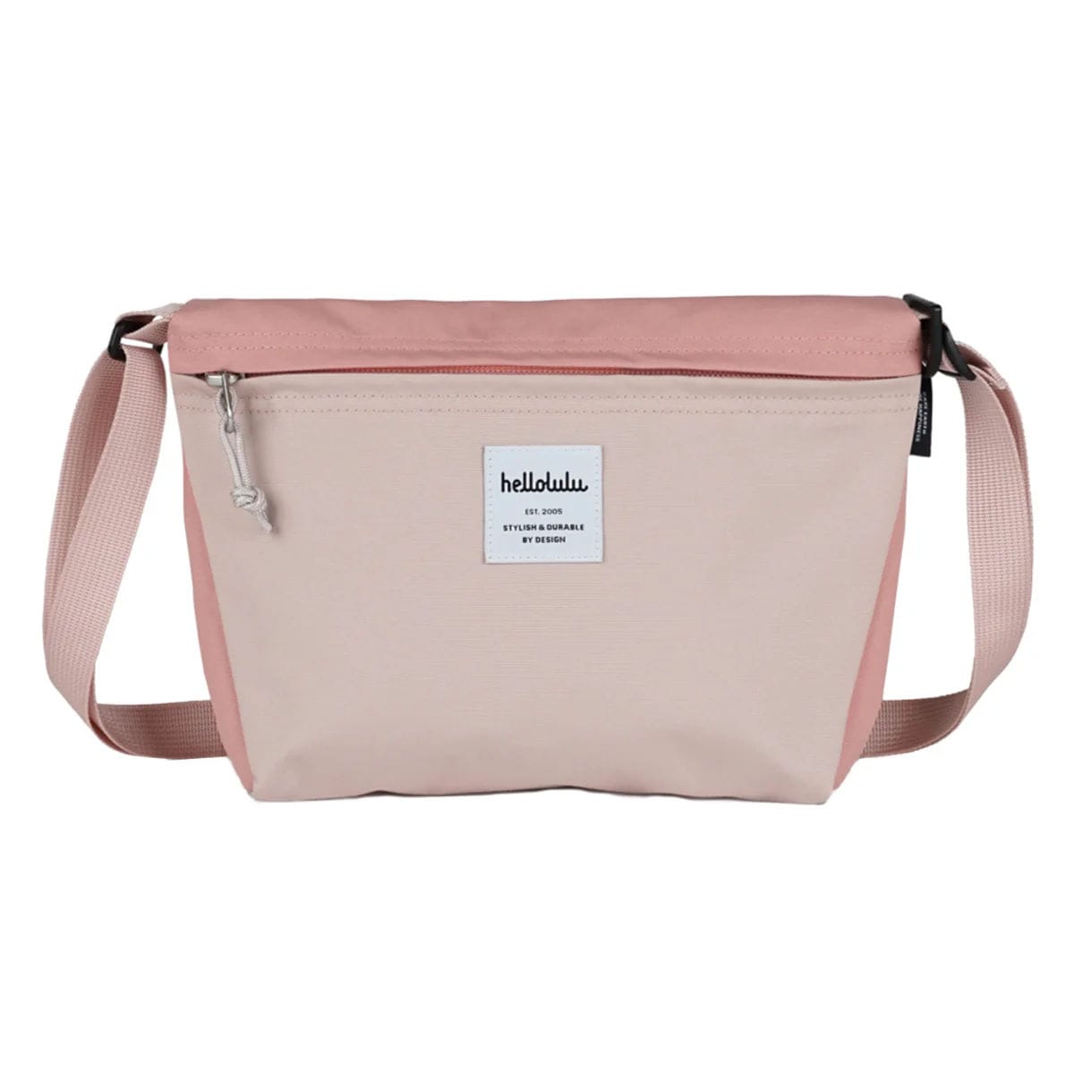 ショルダーバッグ Hellolulu CANA （ バッグ レディース メンズ ミニショルダー クロスボディ 軽い 撥水 斜め掛け クロスバッグ ポシェット 小さめ ファスナー 内ポケット おしゃれ スタイリッシュ ） 【PrismPink×PinkBean】