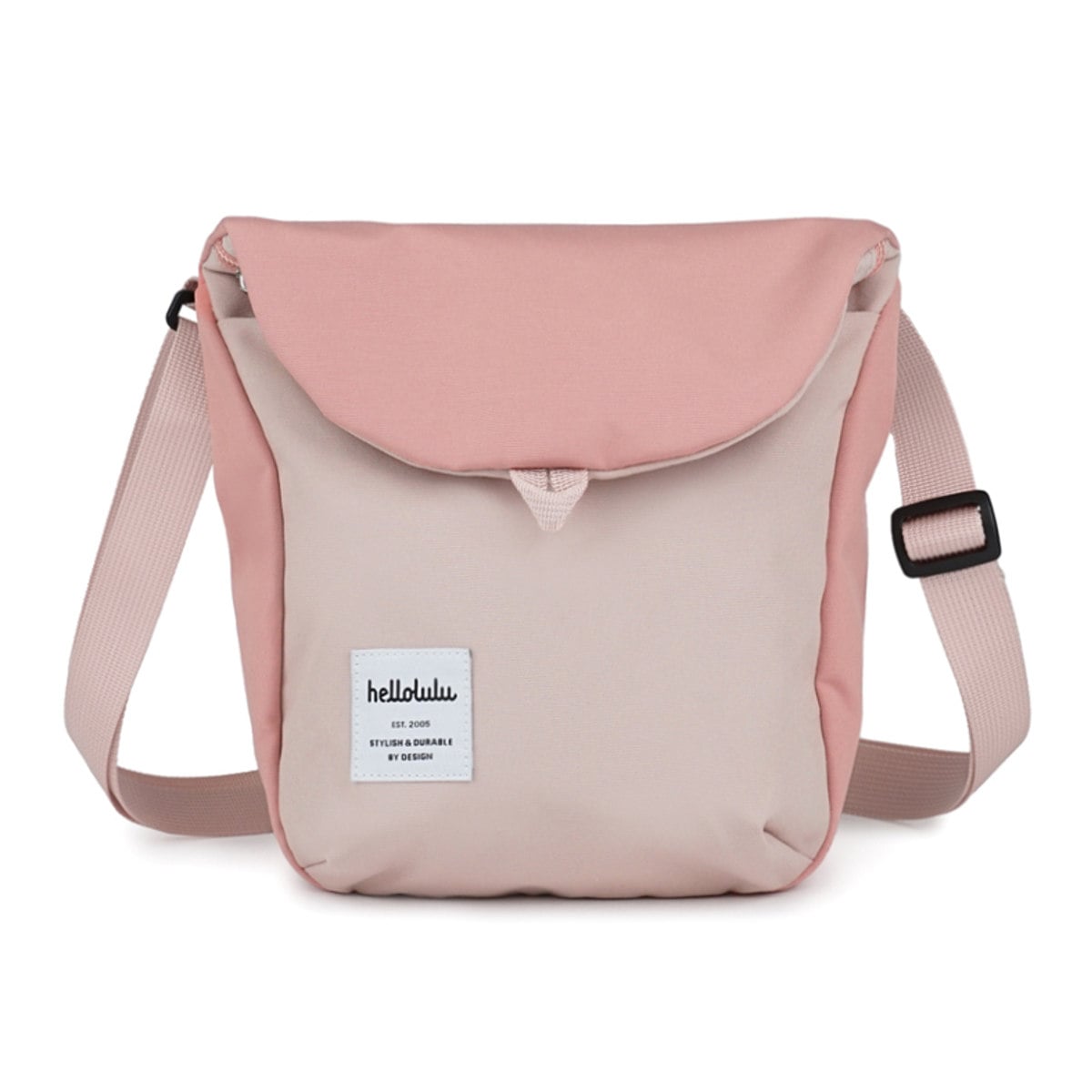 ショルダーバッグ hellolulu デシ DESI （ バッグ レディース メンズ ショルダー かばん 鞄 クロスボディ ミニ 軽い 斜め掛け クロスバッグ ポシェット 軽量 ファスナー 蓋付き マグネット 撥水 内ポケット ） 【PrismPink×PinkBean】