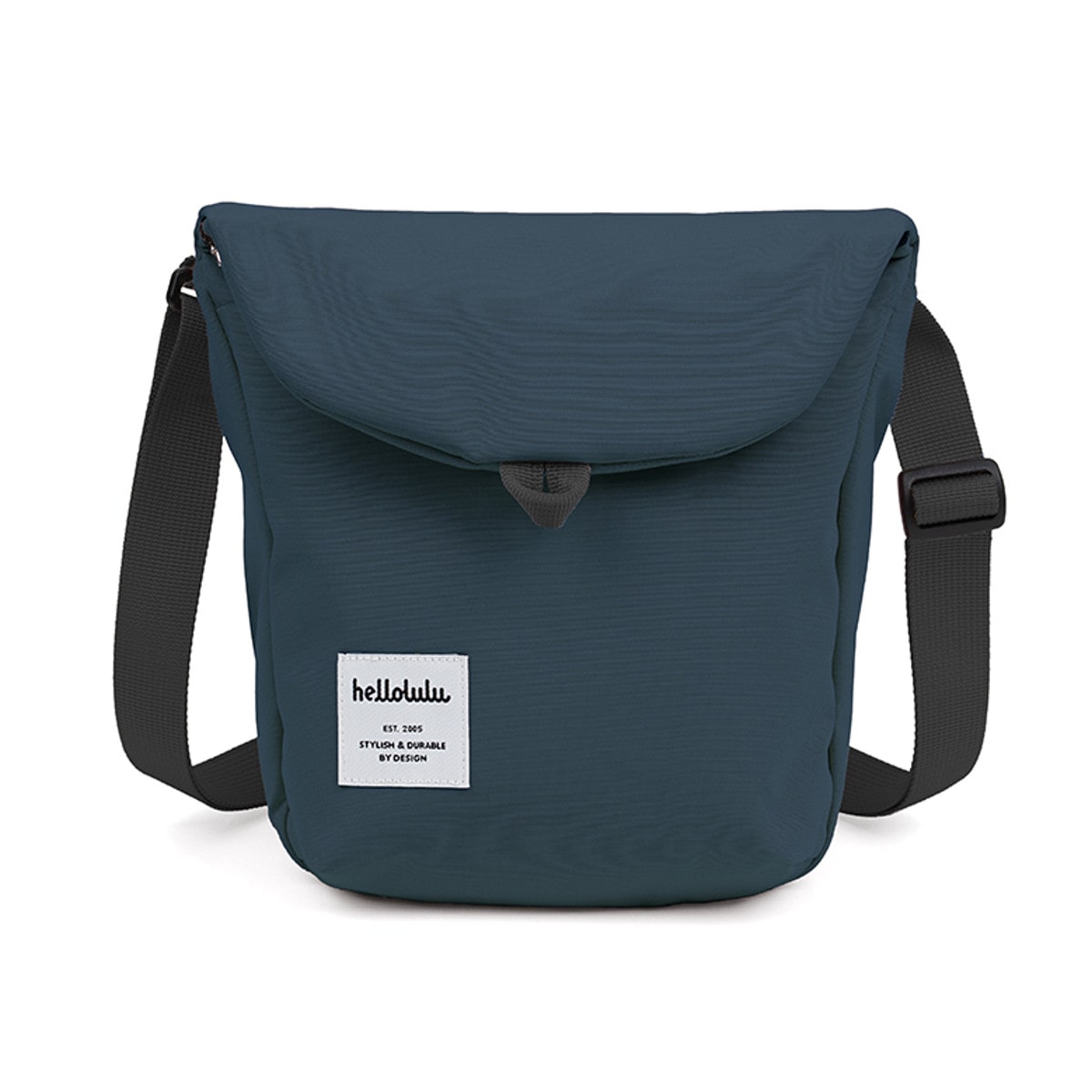 【人気色】 ショルダーバッグ hellolulu デシ DESI （ ハロルル バッグ レディース メンズ ショルダー 斜め掛け かばん 鞄 ミニ 軽い クロスボディ クロスバッグ ポシェット 軽量 ファスナー 蓋付き マグネット 撥水 内ポケット ） 【DarkSapphire】