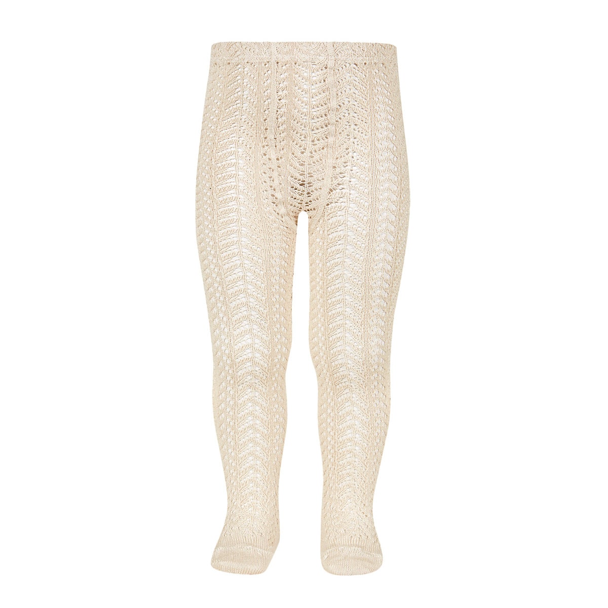 タイツ condor 子供 66～89cm オープンワーク パールタイツ （ コンドル ベビー用タイツ レースタイツ ベビータイツ セレモニー スペイン製 上品 透かし編み 手触り 肌触り 滑らか おしゃれ 出産祝い 70 80 90 cm ） 【リノ 2】