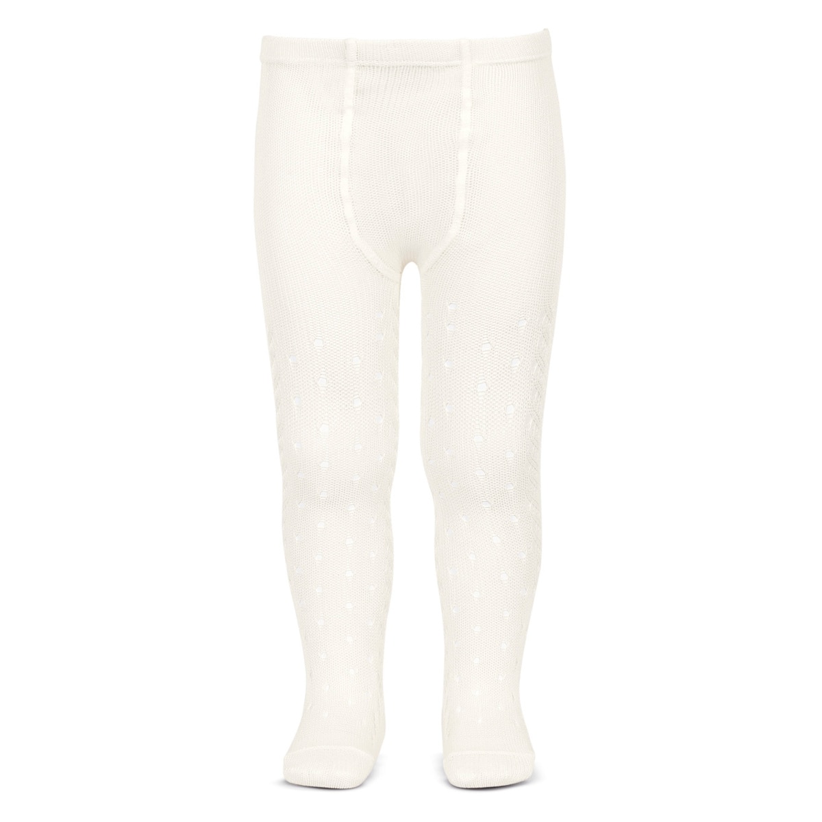 タイツ condor 子供 3歳～6歳 パール オープンワークタイツ フロントドット サイドスパイク （ コンドル キッズタイツ 子供用タイツ 子供用 キッズ Perle openwork tights with front dots and side spikes ドット ） 【カバ 4】