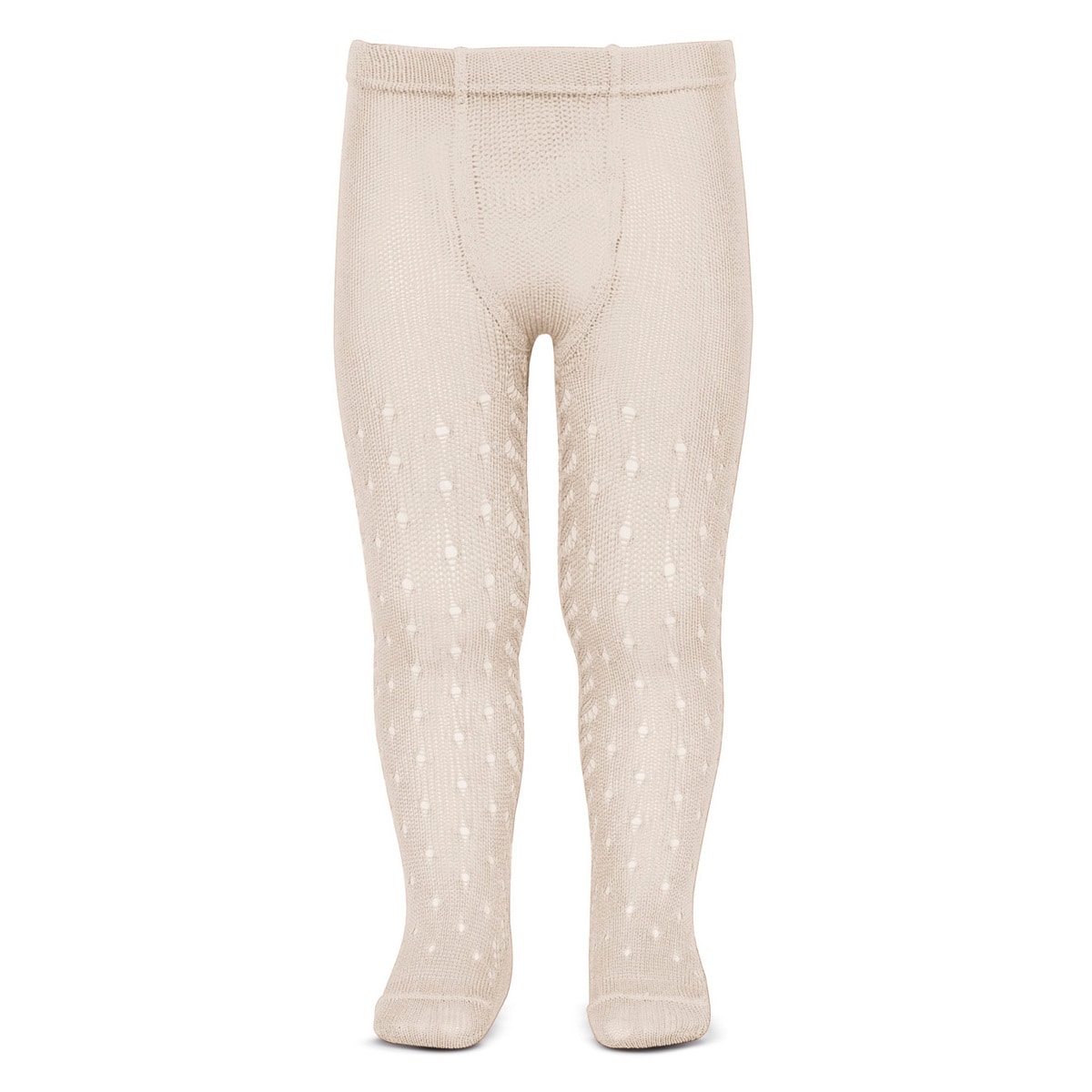 タイツ condor 子供 3歳～6歳 パール オープンワークタイツ フロントドット サイドスパイク （ コンドル キッズタイツ 子供用タイツ 子供用 キッズ Perle openwork tights with front dots and side spikes ドット ） 【リノ 4】