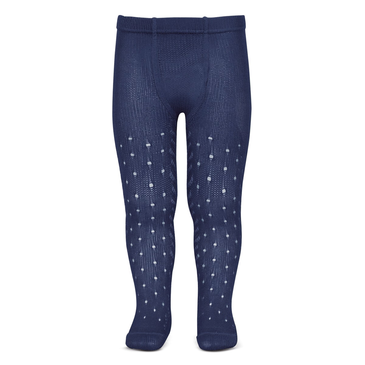 タイツ condor 子供 3歳～6歳 パール オープンワークタイツ フロントドット サイドスパイク （ コンドル キッズタイツ 子供用タイツ 子供用 キッズ Perle openwork tights with front dots and side spikes ドット ） 【マリーノ 4】