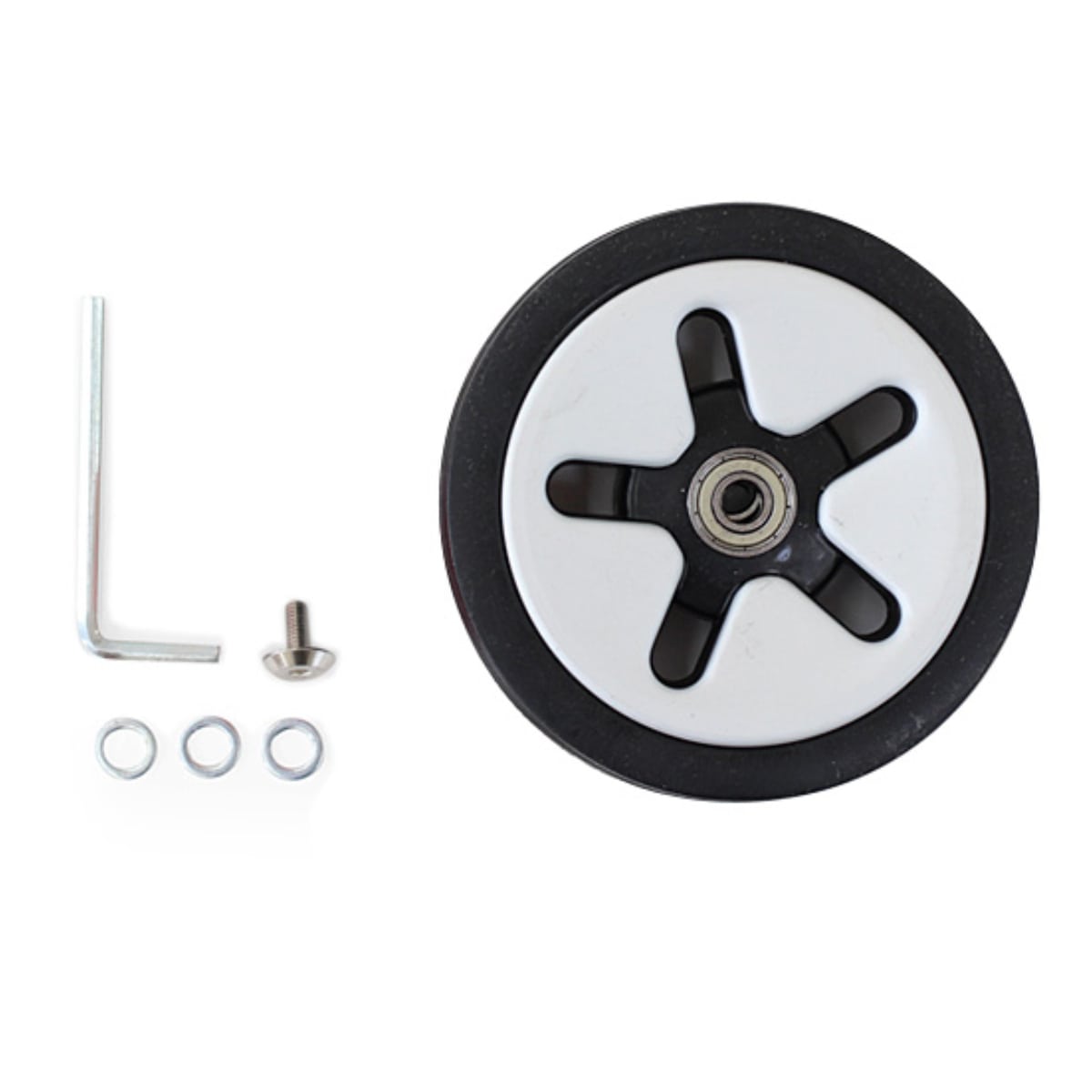 キャリークルーザ reisenthel タイヤ＆取付パーツセット （ ライゼンタール キャリークルーザー 専用 タイヤ 片輪 取付用パーツ 交換 パーツ 部品 キャリークルーザー保冷付 対応 オプション ）