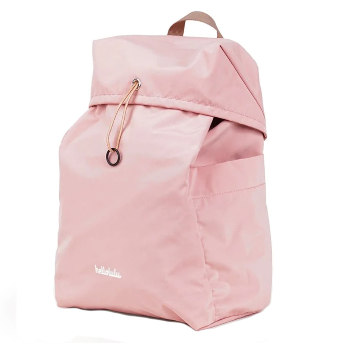 リュック Hellolulu CELESTE 3L （ リュックサック ビジネスリュック バッグ デイパック 手提げ かばん 鞄 ハロルル レディース メンズ 軽い 撥水 通学 通勤 巾着式 PC収納 背面 サイド ポケット おしゃれ ） 【RoseCloud】