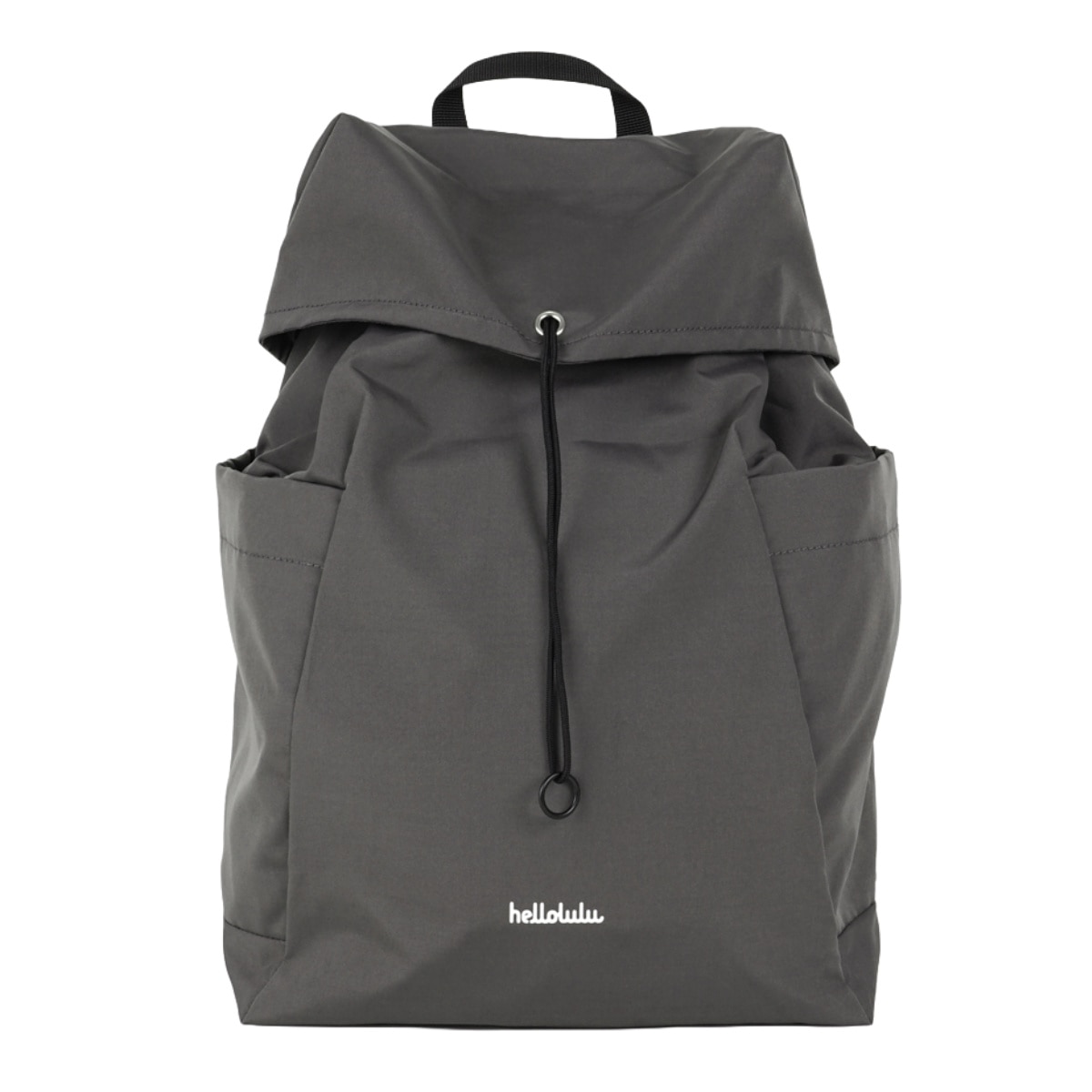 リュック Hellolulu JESSE 8L （ リュックサック ビジネスリュック バッグ デイパック 手提げ かばん 鞄 ハロルル レディース メンズ 軽い 撥水 通学 通勤 巾着式 PC収納 背面 サイド ポケット 大容量 おしゃれ ） 【LavaGray】