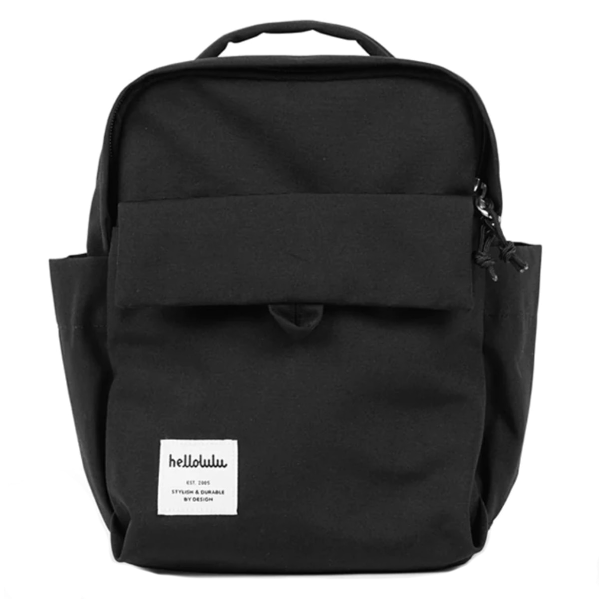 【人気色】 リュック hellolulu カータージュニア CARTER JR. 4L （ ハロルル リュックサック ミニリュック レディース デイパック かばん 鞄 小さめ マザーズバッグ 軽い 撥水 通学 通勤 ファスナー コンパクト おしゃれ ） 【FlatBlack】