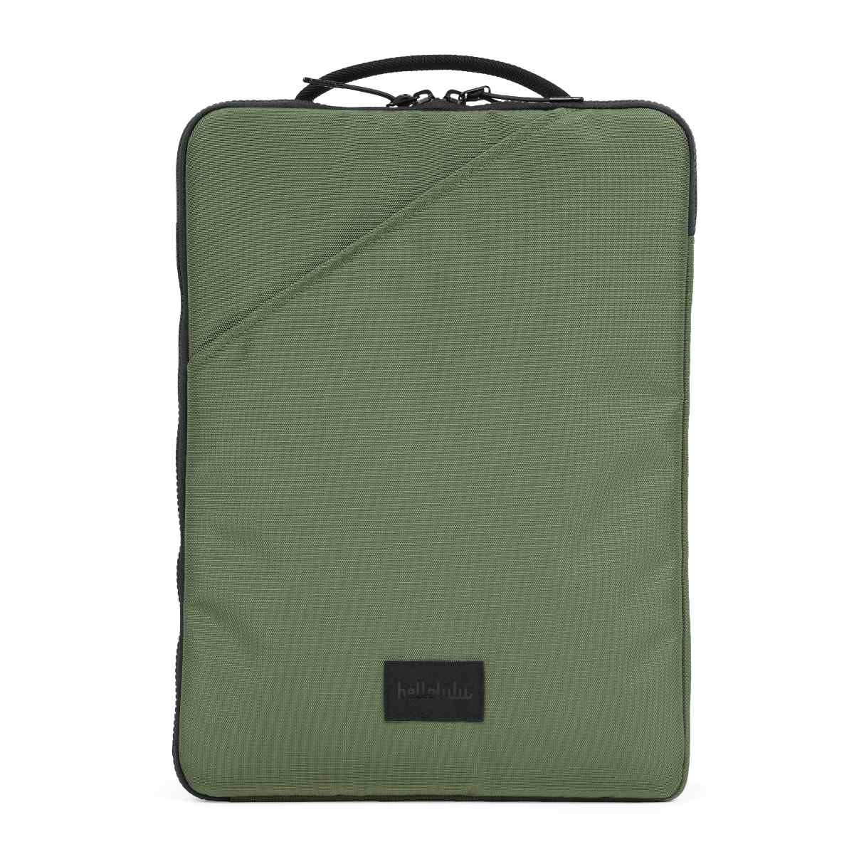 バッグ Hellolulu EILIF new fabric 3Wayスリーブケース （ かばん ケース ショルダーバッグ PCバッグ 肩掛け 鞄 ノートパソコン 軽い ハロルル 斜め掛け パッド付き A4 書類 仕切り 撥水加工 メンズ レディース 通勤 通学 ） 【BurntOlive】