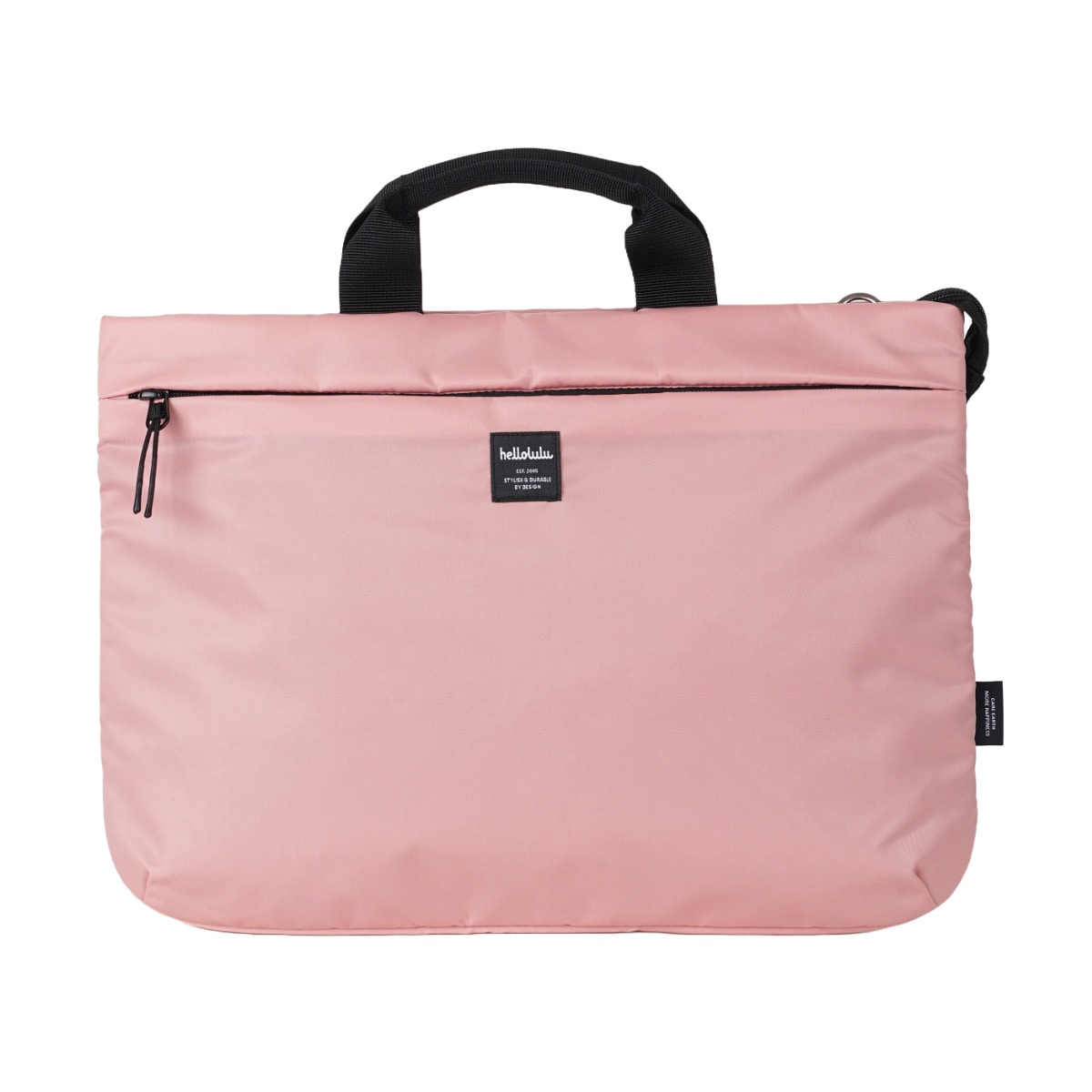 スリーブケース Hellolulu MIRA 14インチ （ バッグ かばん ケース ショルダーバッグ PCバッグ 肩掛け 鞄 ノートパソコン 軽い ハロルル 斜め掛け 手持ち PC 撥水 ファスナー ポケット メンズ レディース 通勤 通学 おしゃれ ） 【BlossomPink】