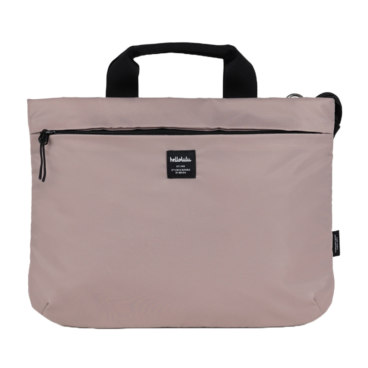 スリーブケース Hellolulu MIRA 14インチ （ バッグ かばん ケース ショルダーバッグ PCバッグ 肩掛け 鞄 ノートパソコン 軽い ハロルル 斜め掛け 手持ち PC 撥水 ファスナー ポケット メンズ レディース 通勤 通学 おしゃれ ） 【DUSTYPINK】