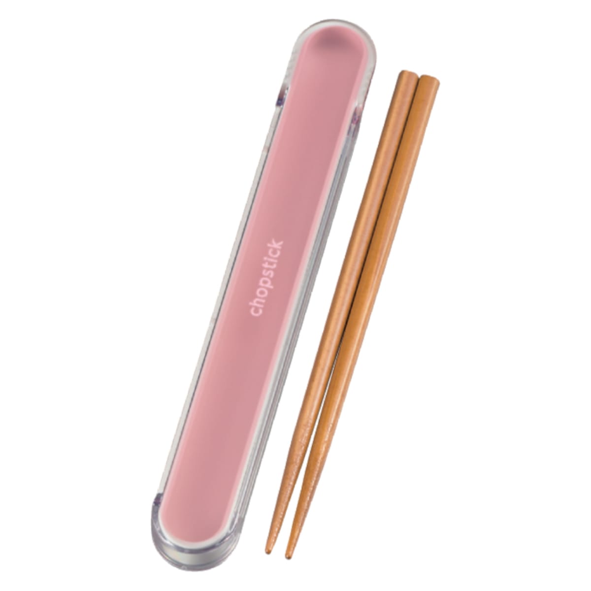箸箱セット スライド箸箱セット 18.0cm （ お箸 箸箱 18cm カトラリー食洗機対応 天然木 女子 男子 大人 子供 日本製 食洗機OK お弁当用 給食 お弁当 弁当 女性 男性 携帯箸 お弁当用箸 おしゃれ シンプル かわいい ） 【ピンク】