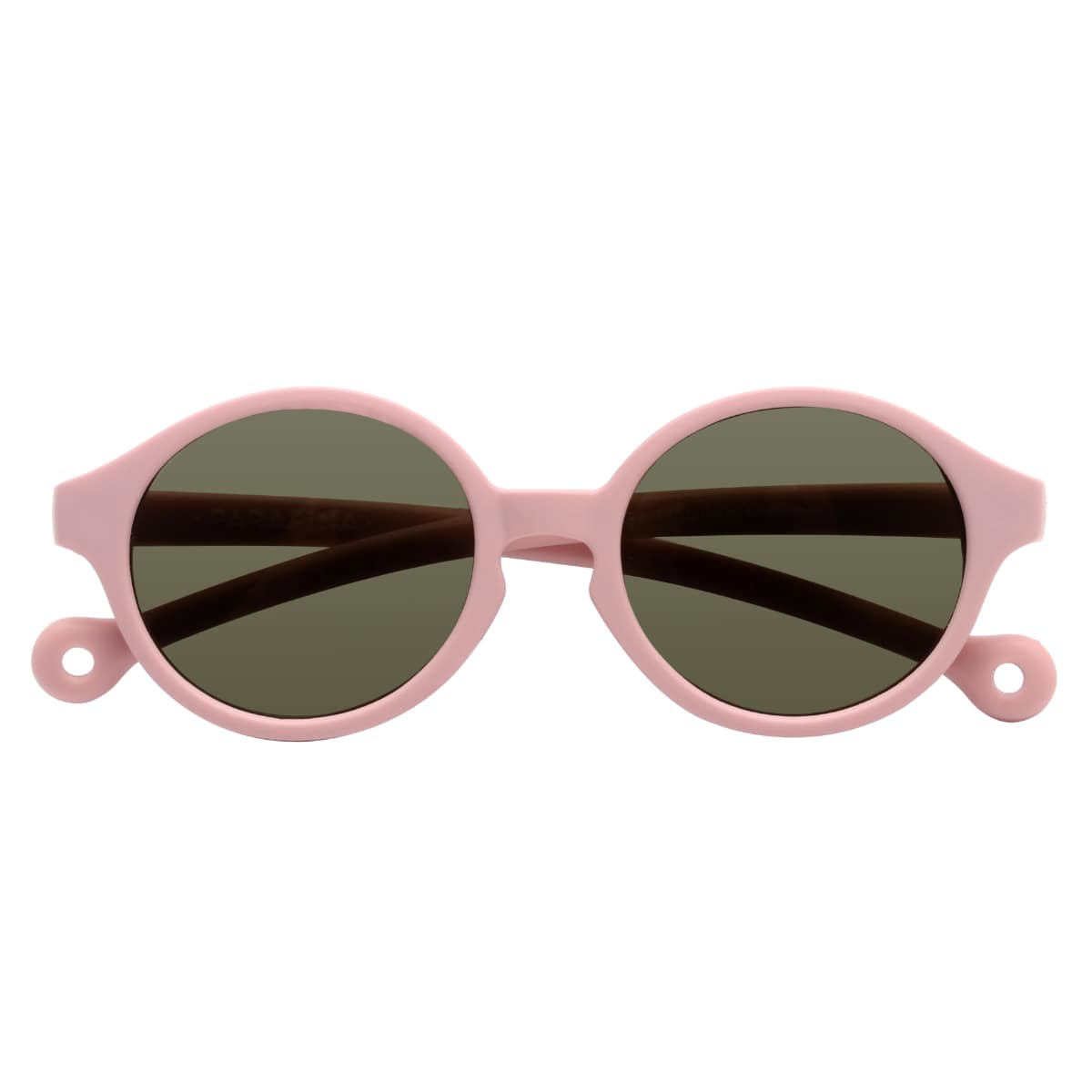 サングラス 子供用 PARAFINA TORTUGA 0才-2才 （ 子供用サングラス カラーレンズ メガネ 軽量 フレーム 眼鏡 めがね ファッショングラス UVカット キッズ 紫外線カット 度なし ポリカーボネート レンズ ゴム 廃タイヤ ） 【BABYPINK】