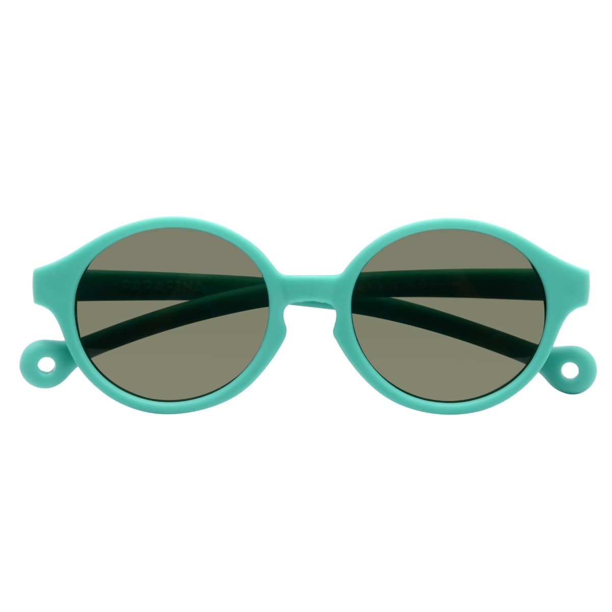 サングラス 子供用 PARAFINA TORTUGA 0才-2才 （ 子供用サングラス カラーレンズ メガネ 軽量 フレーム 眼鏡 めがね ファッショングラス UVカット キッズ 紫外線カット 度なし ポリカーボネート レンズ ゴム 廃タイヤ ） 【TURQUOISE】