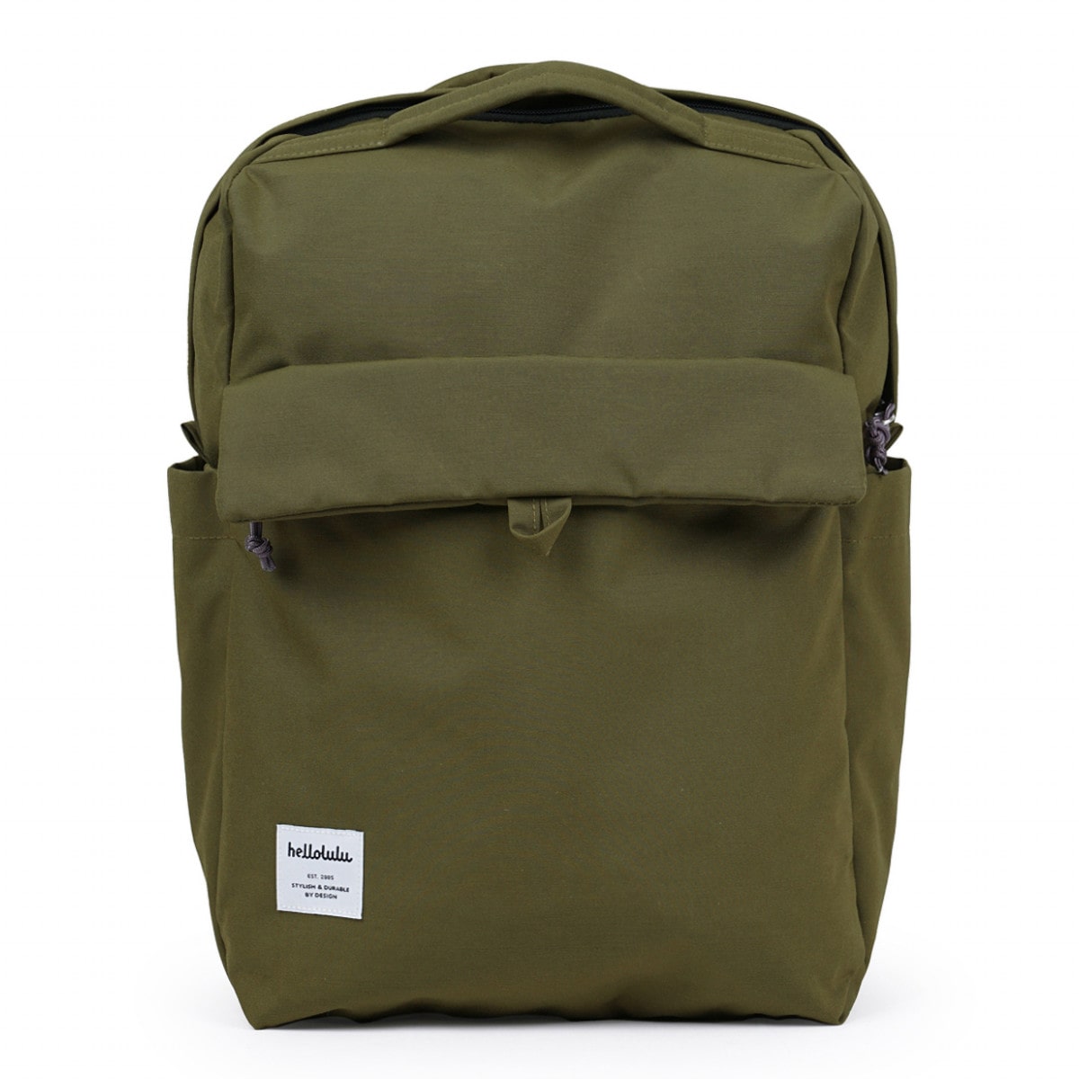 リュック hellolulu カーター CARTER （ ハロルル リュックサック ビジネスリュック 通学バッグ バッグ デイパック かばん 鞄 レディース メンズ 軽い 撥水 通学 通勤 2way 手提げ PC収納 おしゃれ ） 【CapuletOlive】