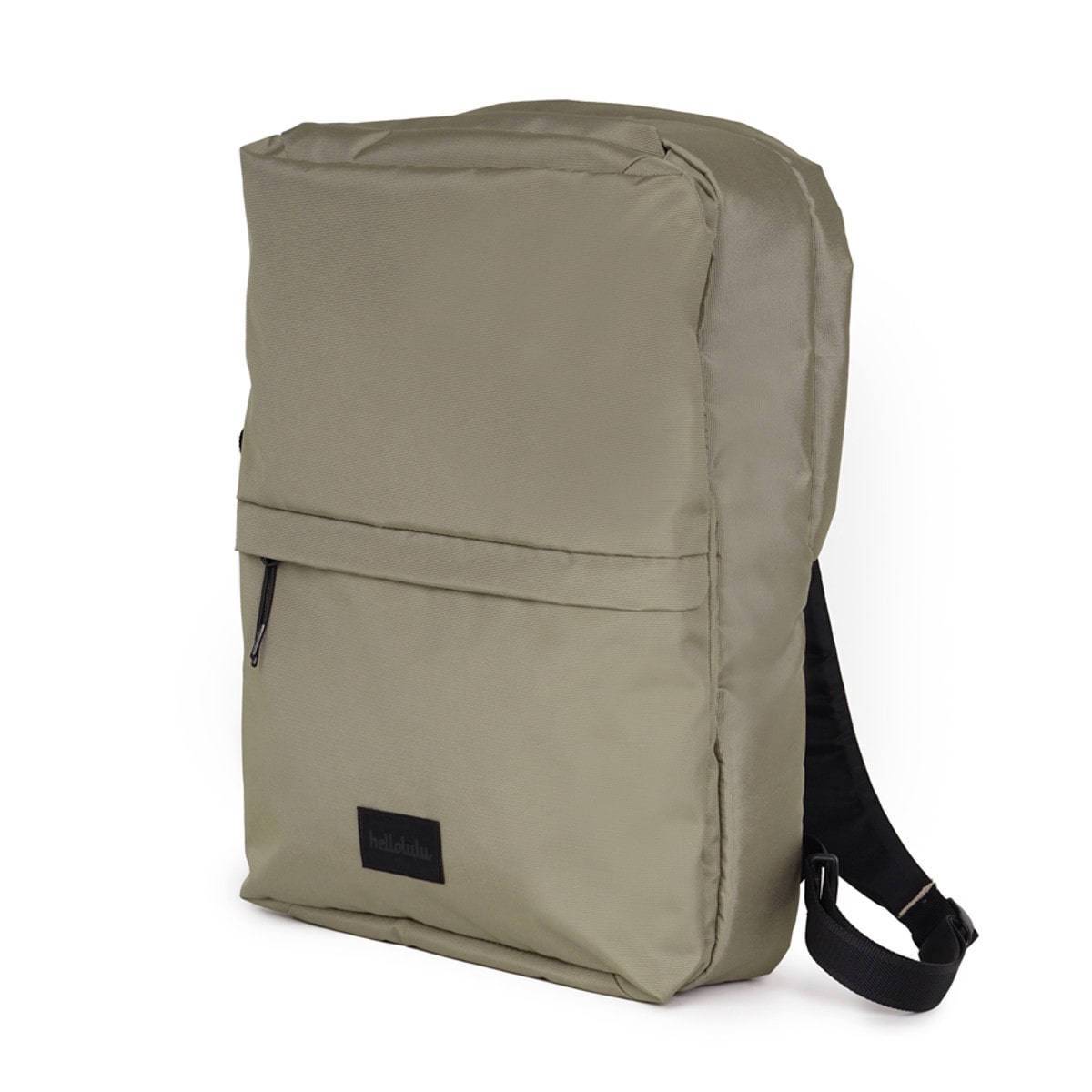 リュック Hellolulu ASTON 2WAY ブリーフパック 9L （ リュックサック バッグ デイパック ブリーフケース ショルダー 手提げ かばん 鞄 ハロルル バックパック キークリップ付き 軽い 撥水 通学 通勤 2way PC収納 おしゃれ ） 【GravelKhaki】