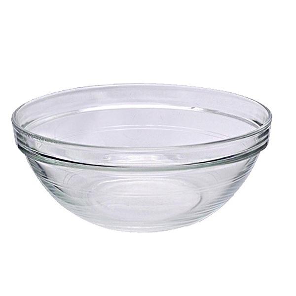 DURALEX ボウル 17cm リススタック 強化ガラス （ デュラレックス 食洗器対応 電子レンジ対応 サラダボウル ガラスボウル サラダ 素麺 蕎麦 調理 下ごしらえ 全面強化ガラス製 割れにくい スタッキング ）