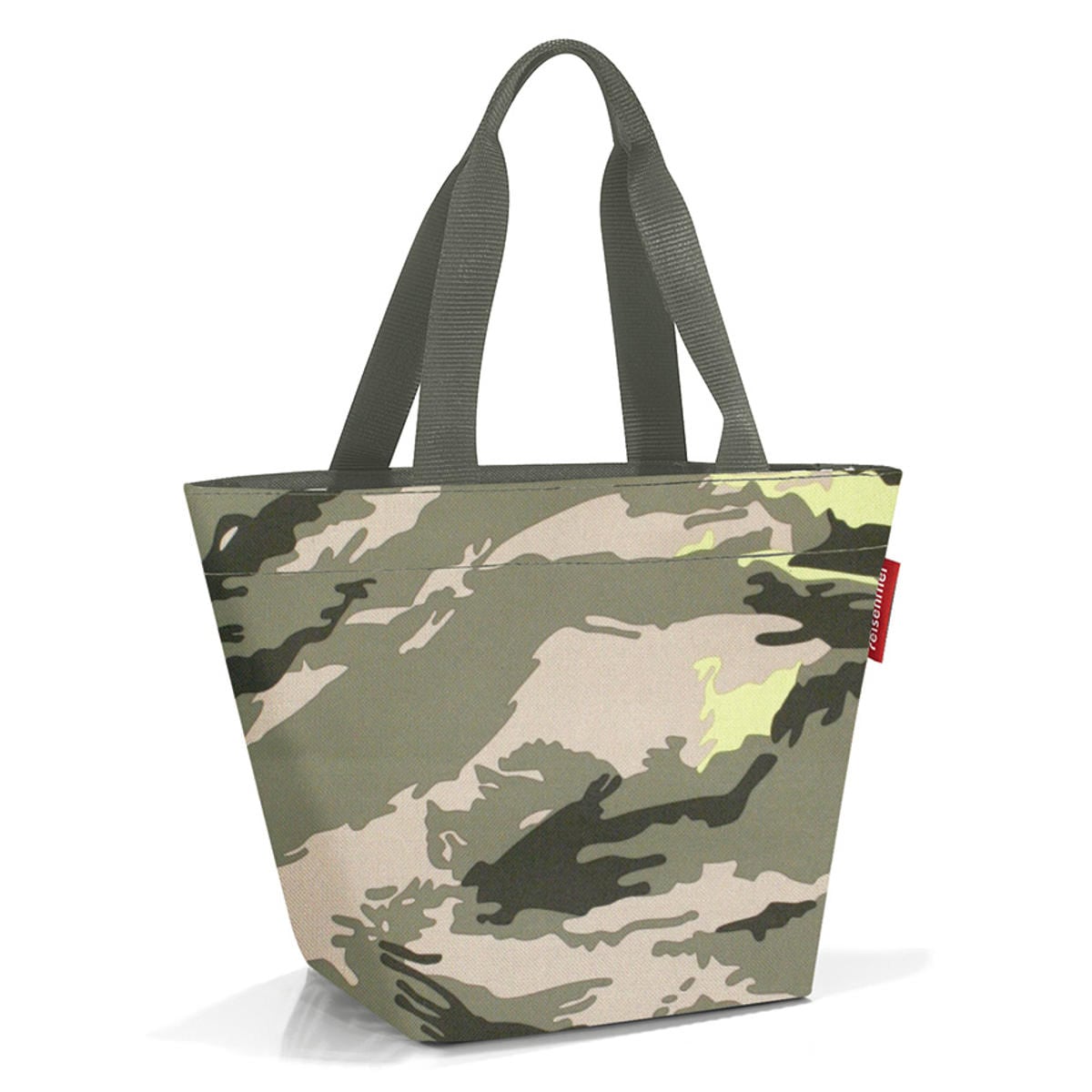 【アウトレット】ハンドバッグ reisenthel SHOPPER XS CAMOUFLAGE （ トートバッグ エコバッグ サブバッグ バッグ メンズ レディース ライゼンタール かばん 鞄 カバン 手提げ 小さめ マチ広 ）